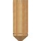 Ekena Millwork Traditional Arts and Crafts Rough Sawn Bracket w/ Offset Brace, Western Red Cedar, 8"W x 22"D x 22"H BKT0806X22X22TRA03RWR - alternate 3